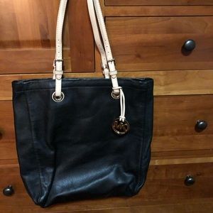 Michael Kors Black Leather Tote